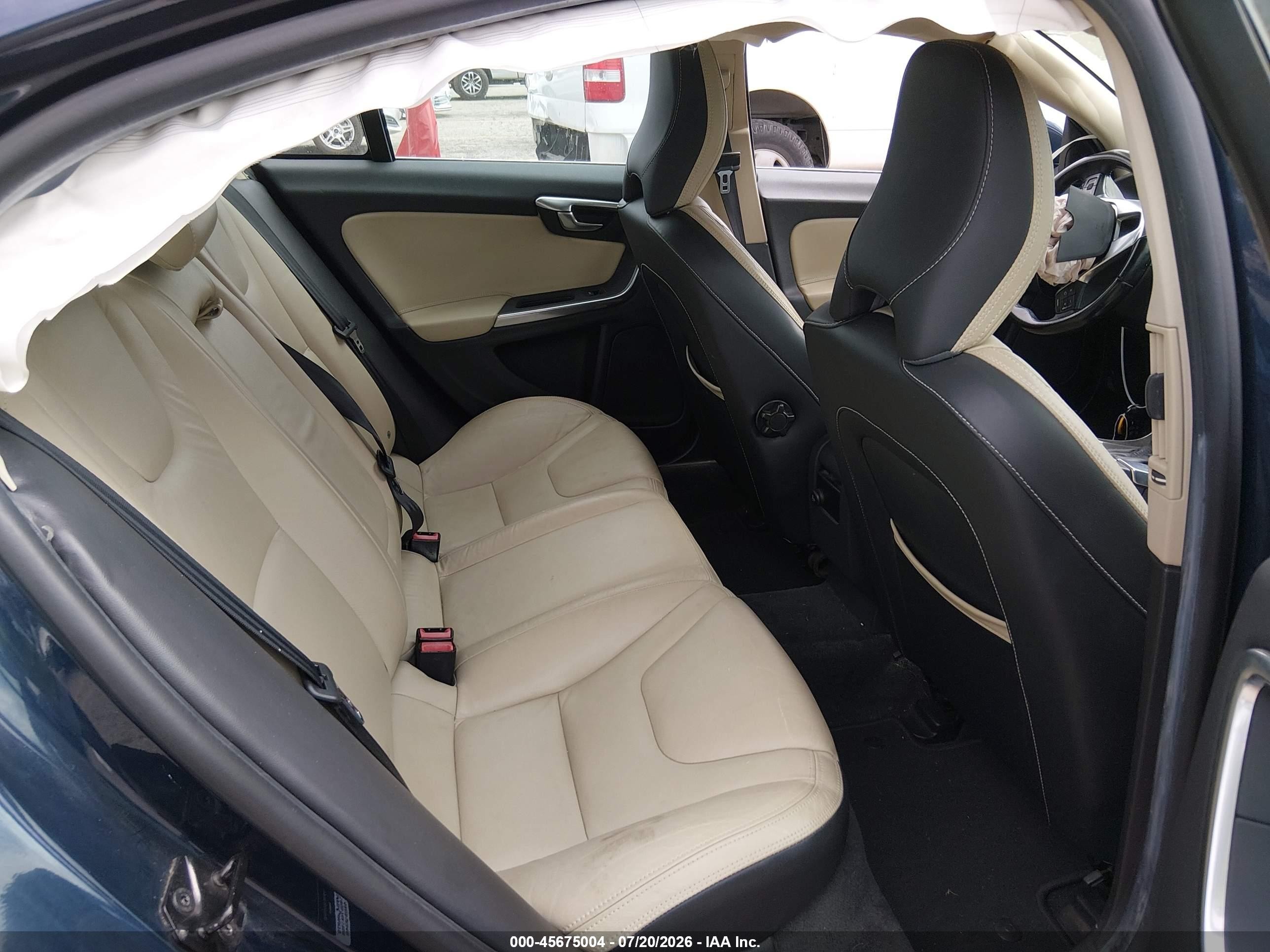 2013 Volvo S60 T5 Blue vin: YV1612FS6D2170492