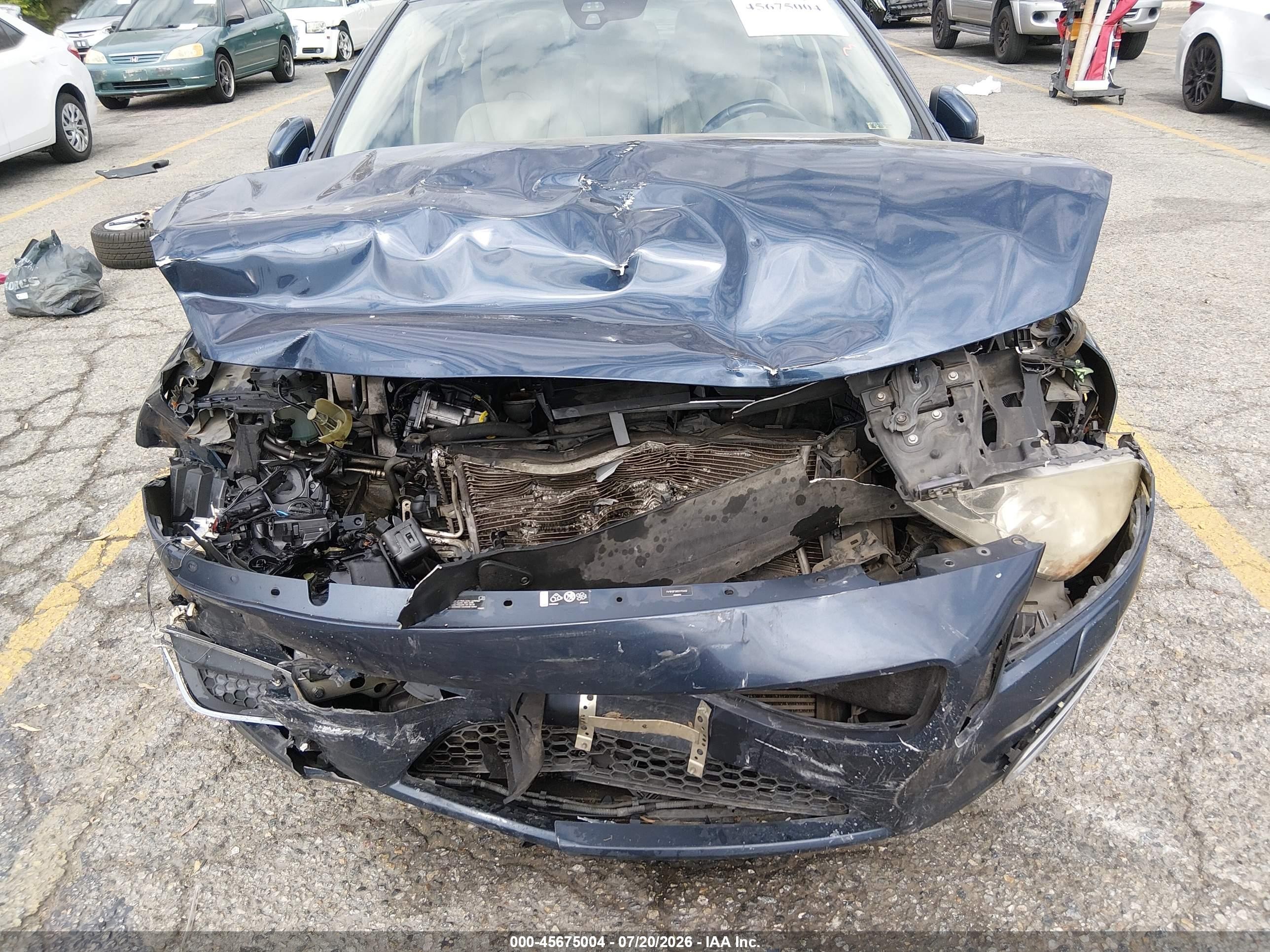 2013 Volvo S60 T5 Blue vin: YV1612FS6D2170492