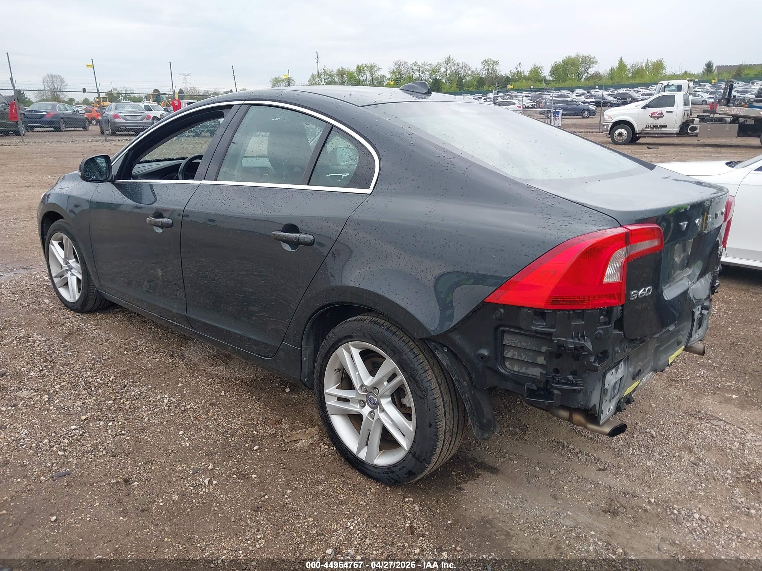 2014 Volvo S60 T5 Gray vin: YV1612FS6E2285272