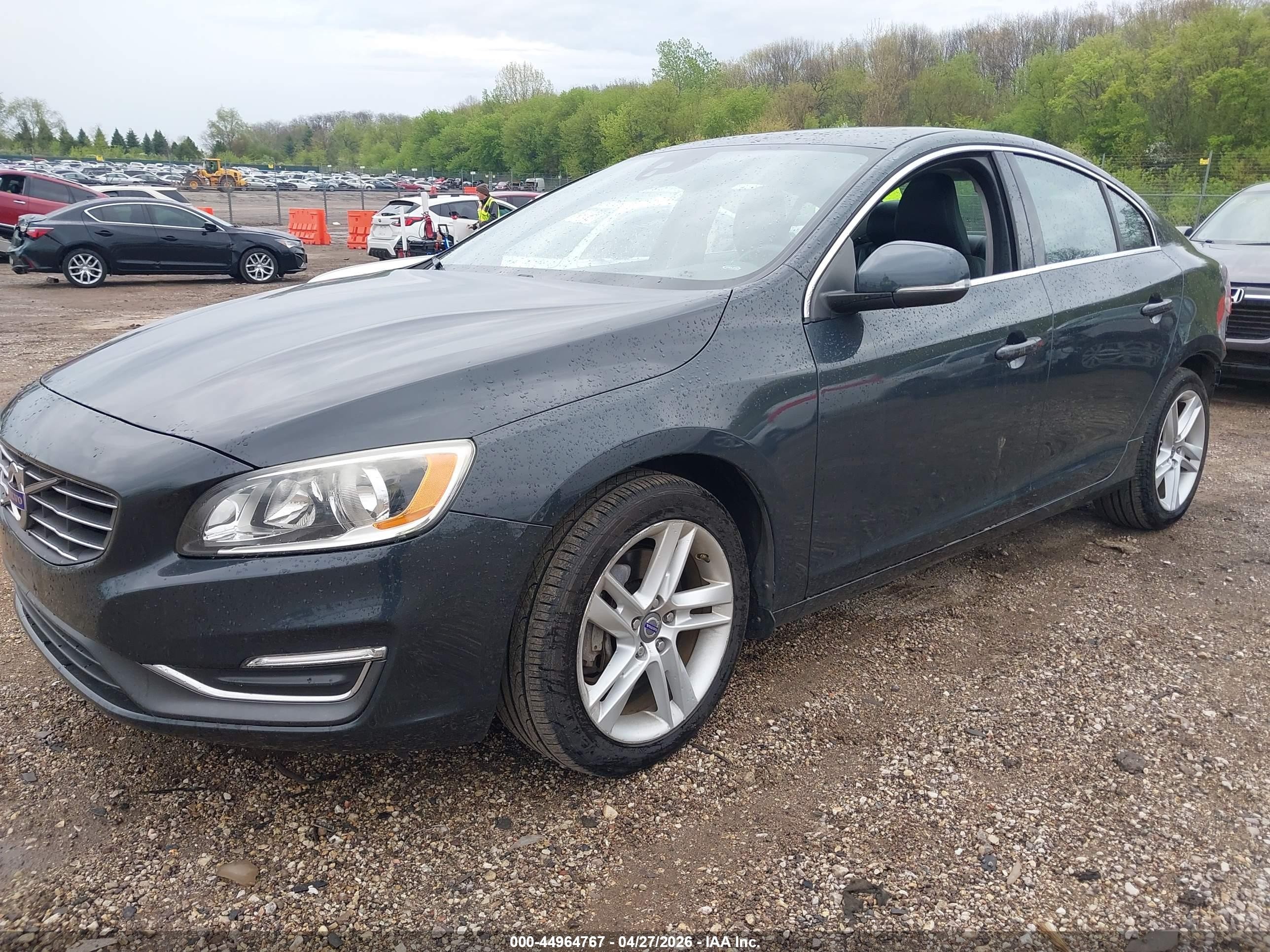 2014 Volvo S60 T5 Gray vin: YV1612FS6E2285272