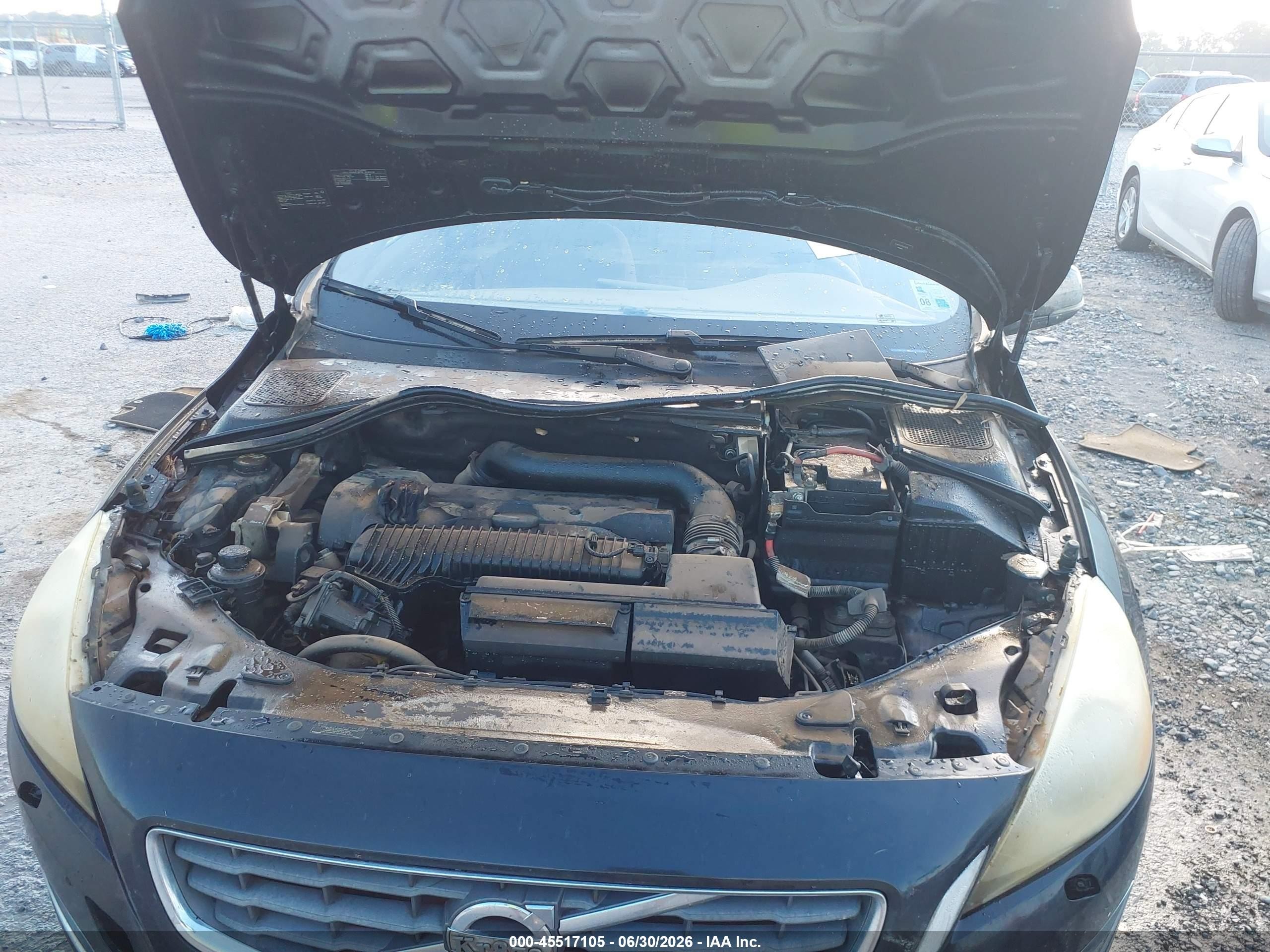 2013 Volvo S60 T5 Black vin: YV1612FS7D1211010