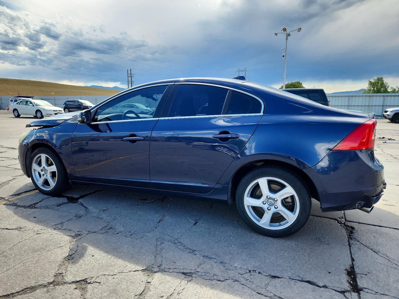 2013 Volvo S60 T5 Blue vin: YV1612FS7D1212853