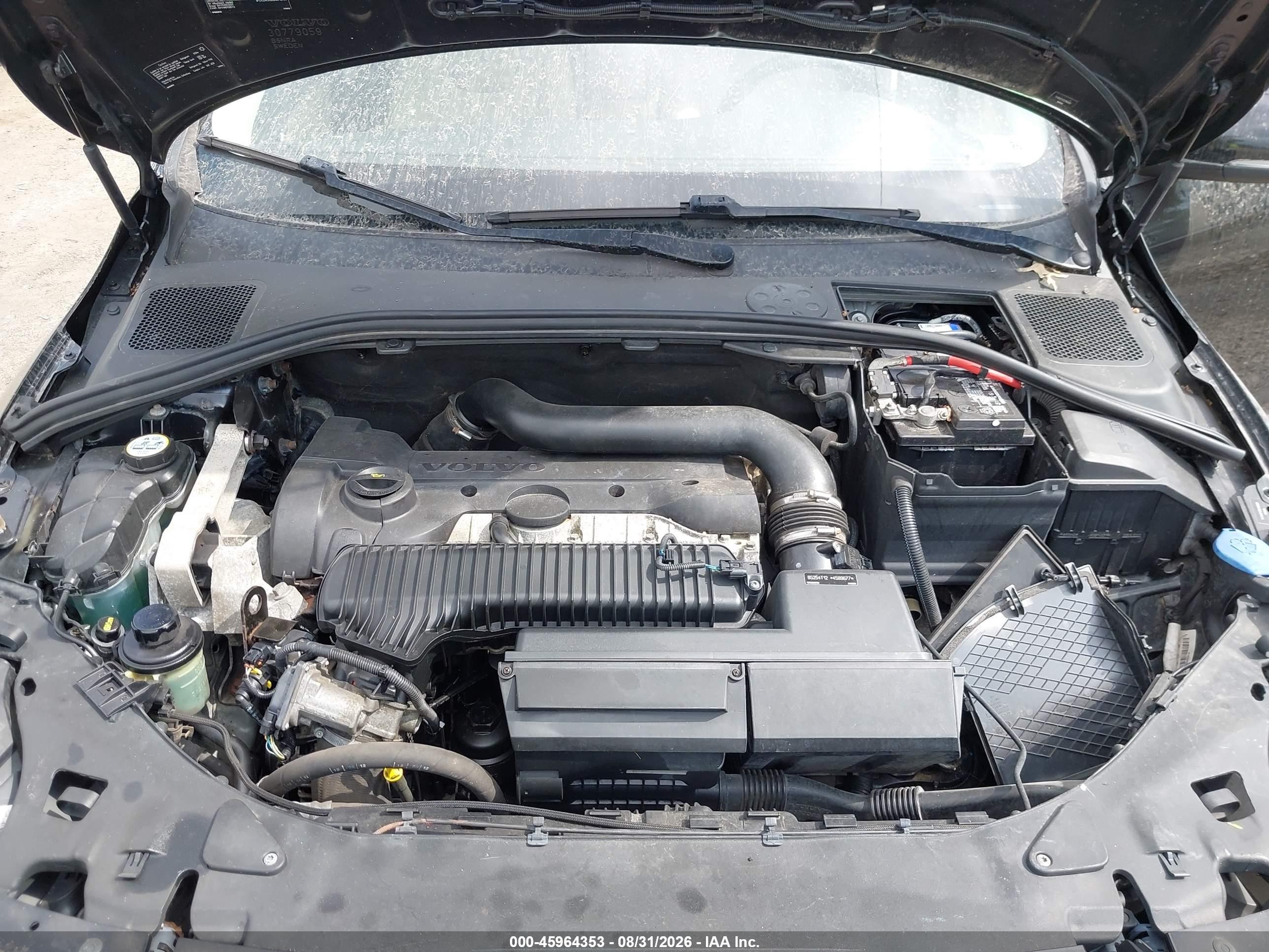 2013 Volvo S60 T5 Черный vin: YV1612FS7D2180609