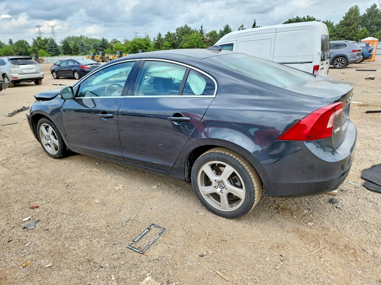 2013 Volvo S60 T5 Gray vin: YV1612FS7D2190217