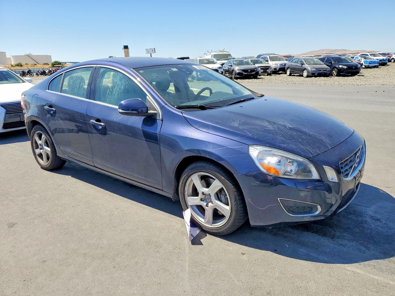 2013 Volvo S60 T5 Blue vin: YV1612FS7D2190945