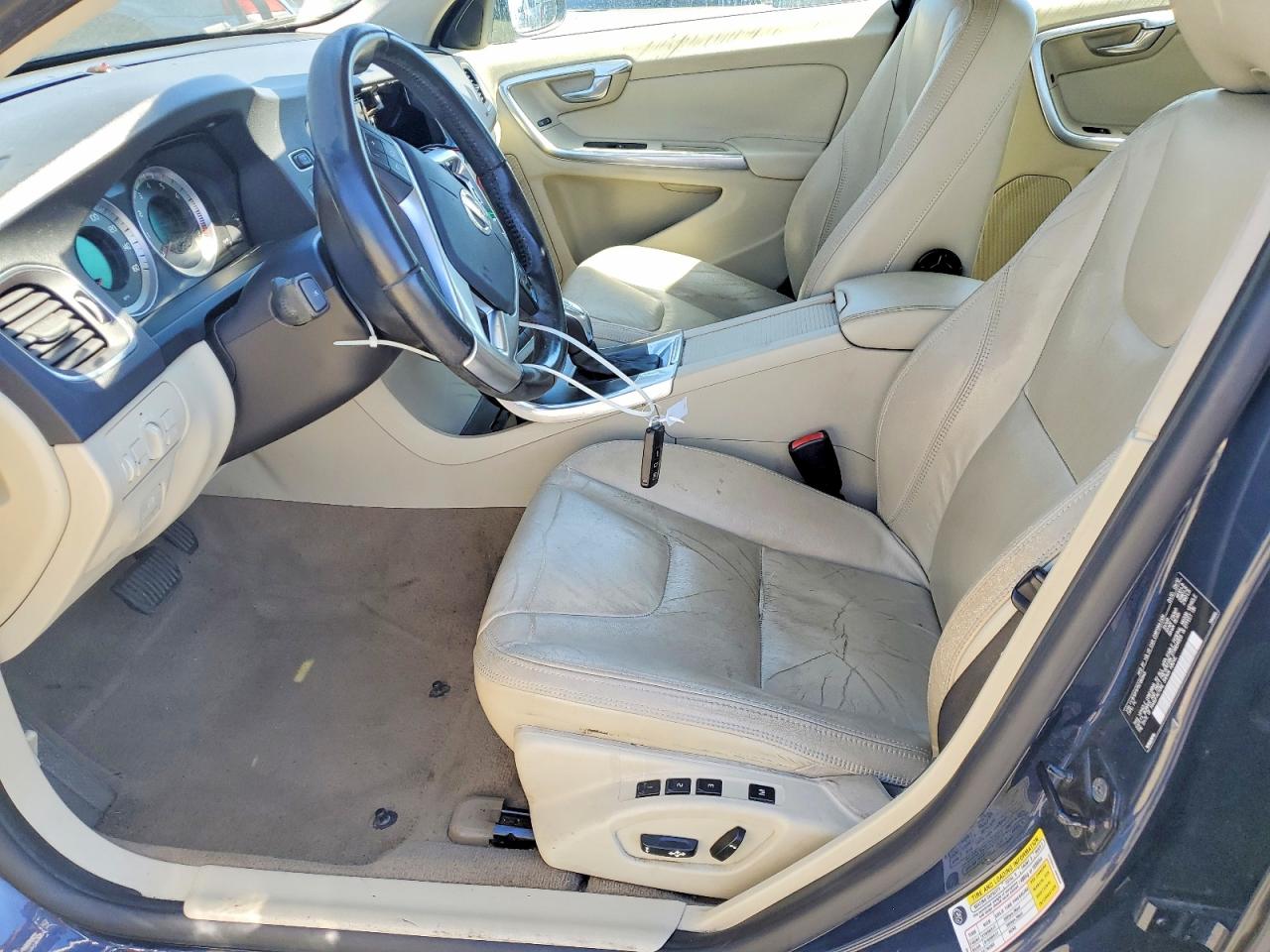 2013 Volvo S60 T5 Blue vin: YV1612FS7D2190945