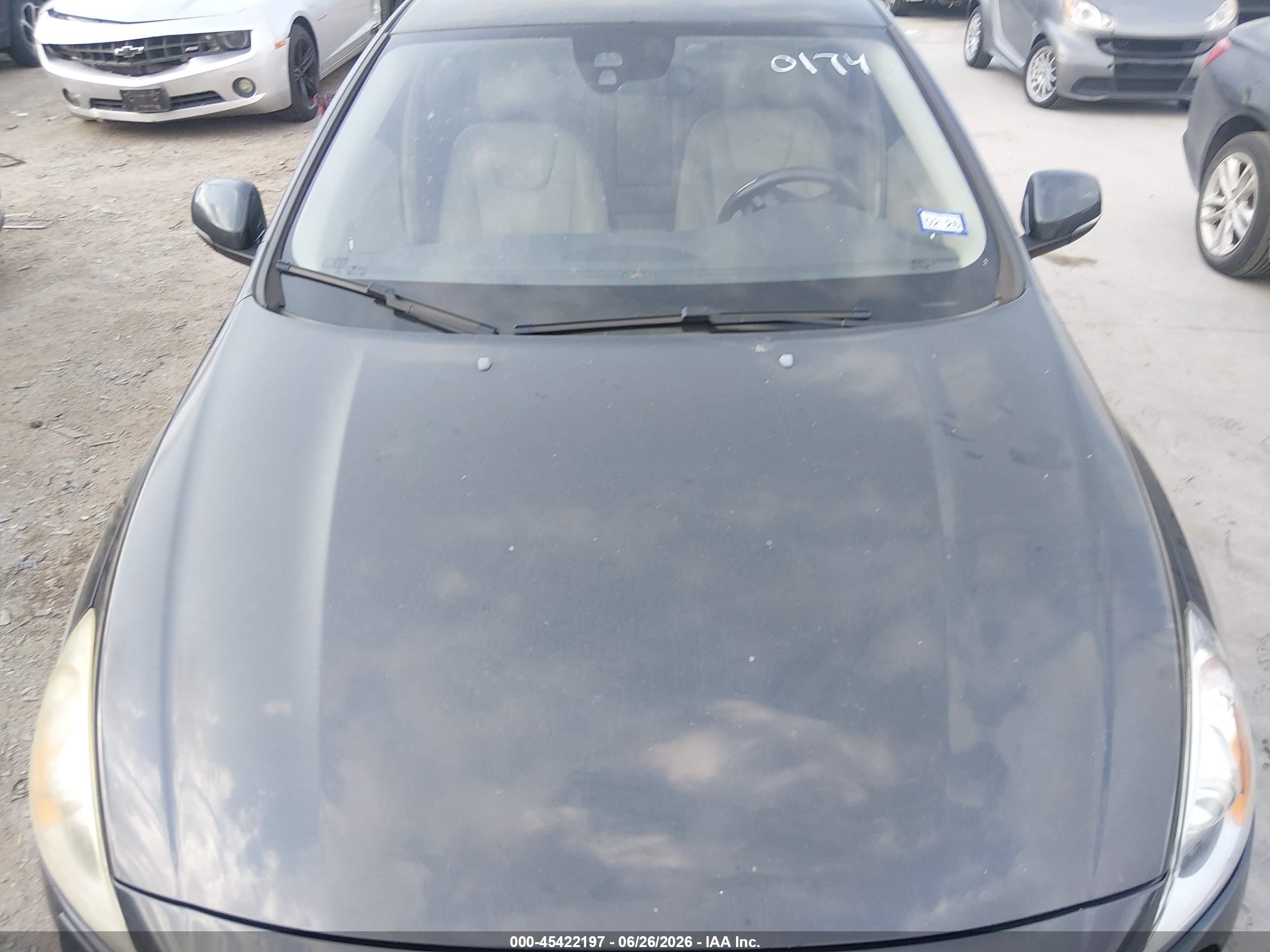 2013 Volvo S60 T5 Platinum Gray vin: YV1612FS7D2210174