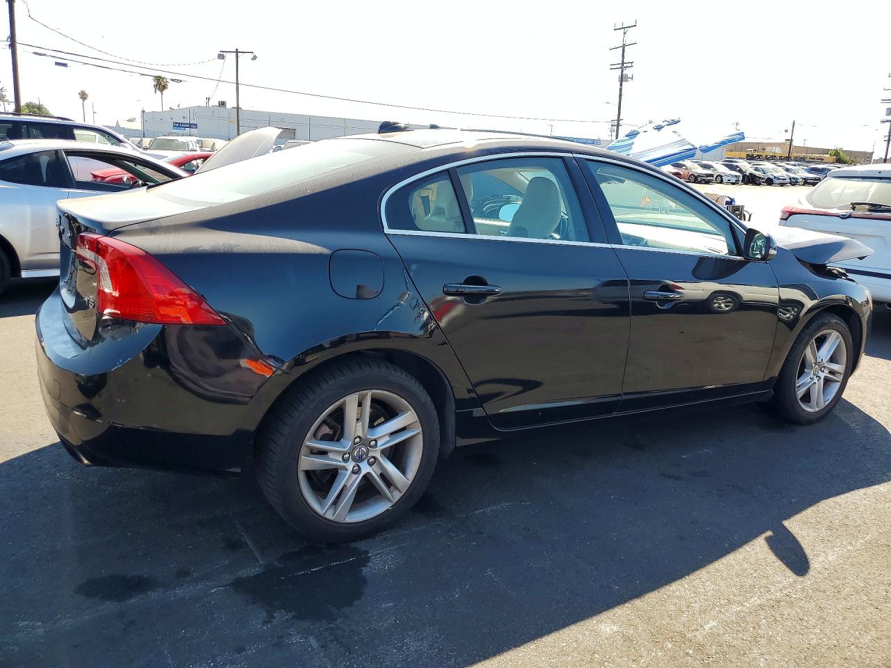 2014 Volvo S60 T5 Black vin: YV1612FS7E2278802