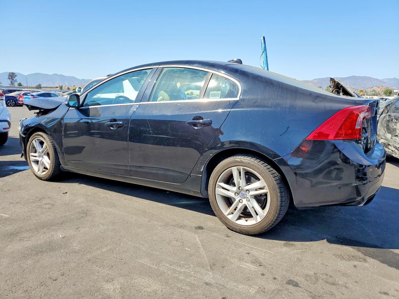 2014 Volvo S60 T5 Black vin: YV1612FS7E2278802