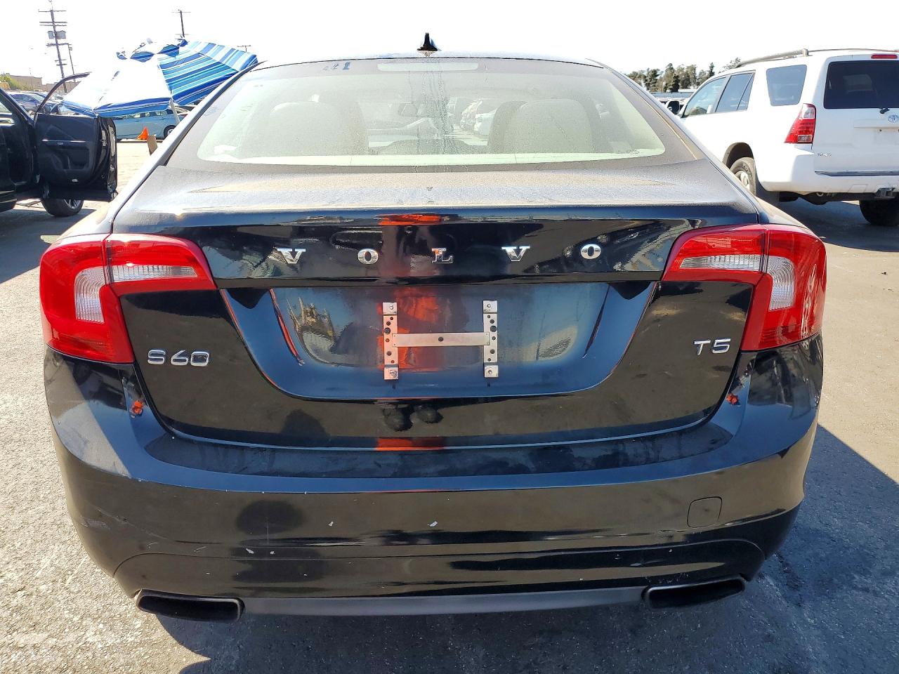 2014 Volvo S60 T5 Black vin: YV1612FS7E2278802