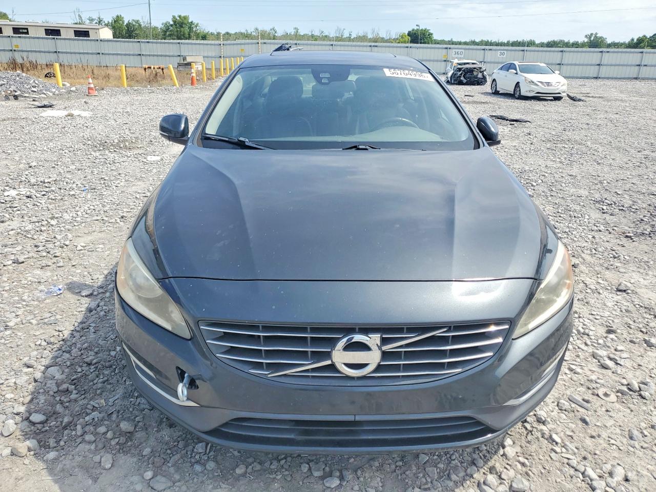2014 Volvo S60 T5 Gray vin: YV1612FS7E2282929
