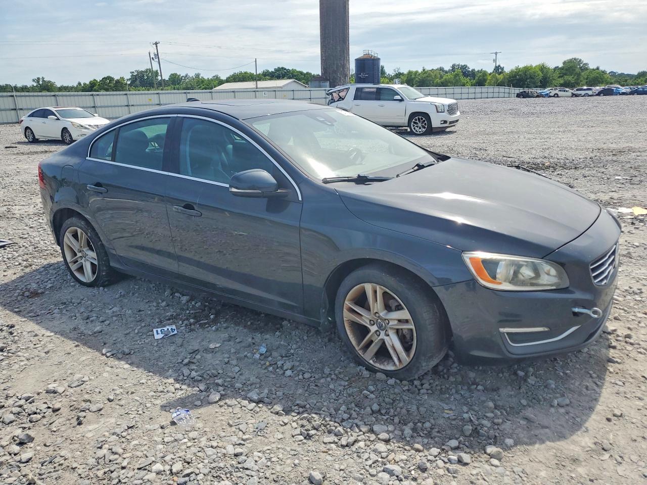 2014 Volvo S60 T5 Gray vin: YV1612FS7E2282929