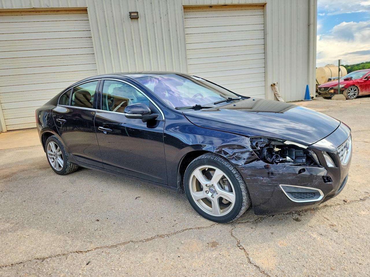 2013 Volvo S60 T5 Black vin: YV1612FS8D2184300