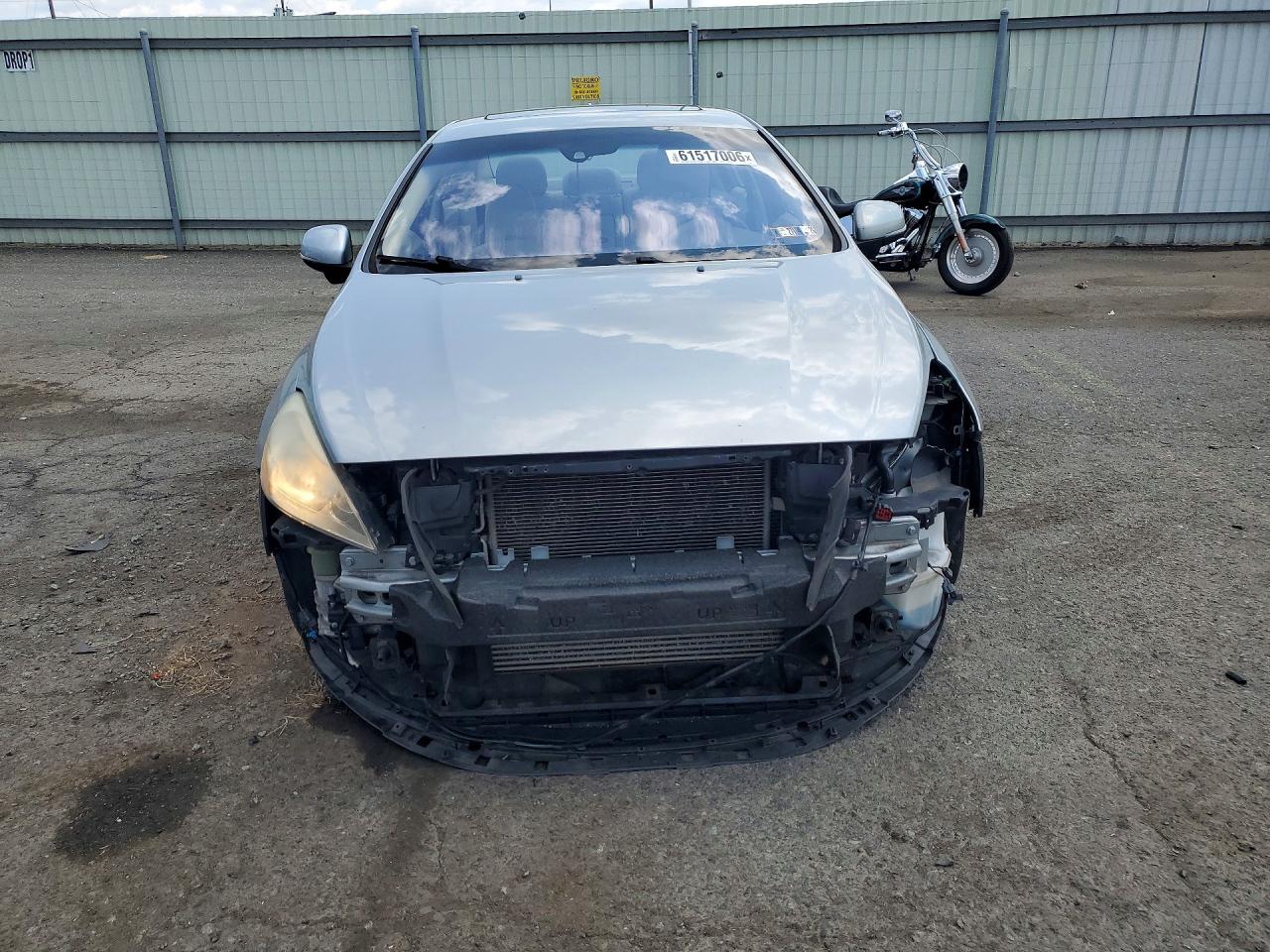 2013 Volvo S60 T5 Silver vin: YV1612FS8D2227159
