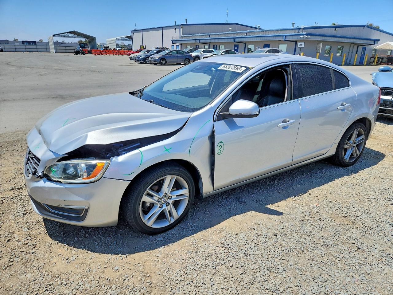 2014 Volvo S60 T5 Серебряный vin: YV1612FS8E2278792