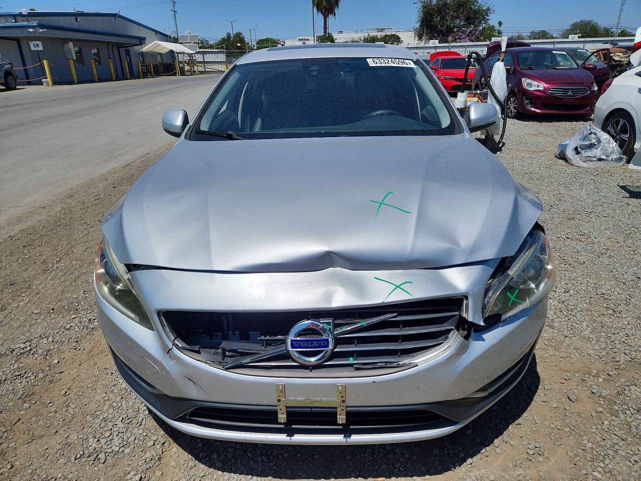 2014 Volvo S60 T5 Серебряный vin: YV1612FS8E2278792