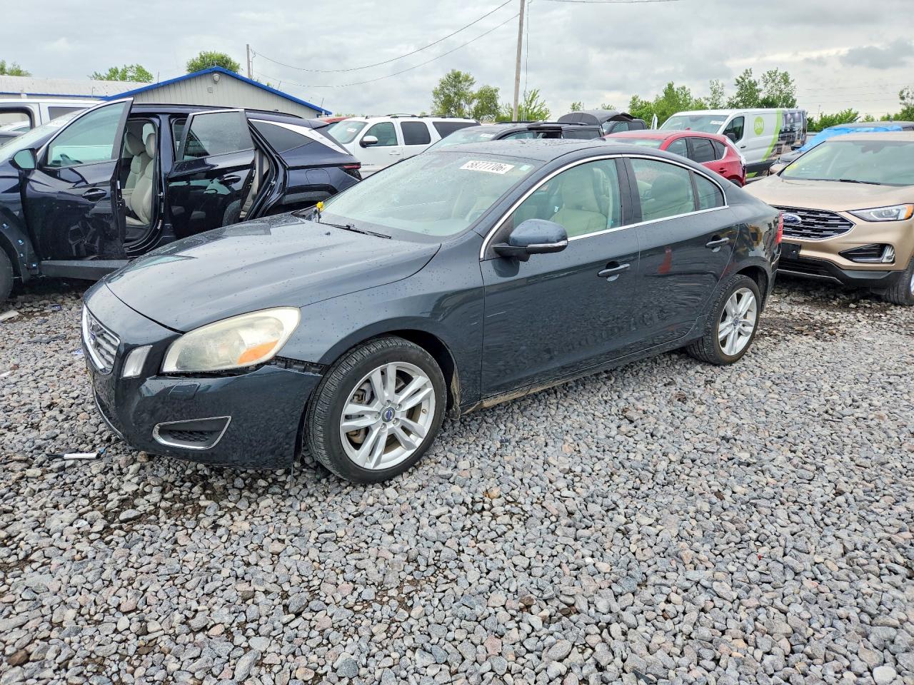2013 Volvo S60 T5 Blue vin: YV1612FS9D2209012