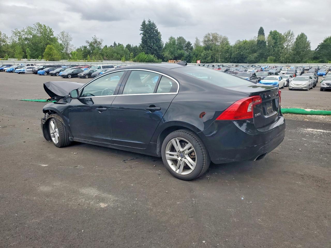 2014 Volvo S60 T5 Black vin: YV1612FS9E1273431