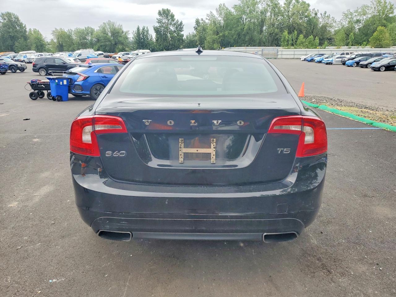 2014 Volvo S60 T5 Black vin: YV1612FS9E1273431