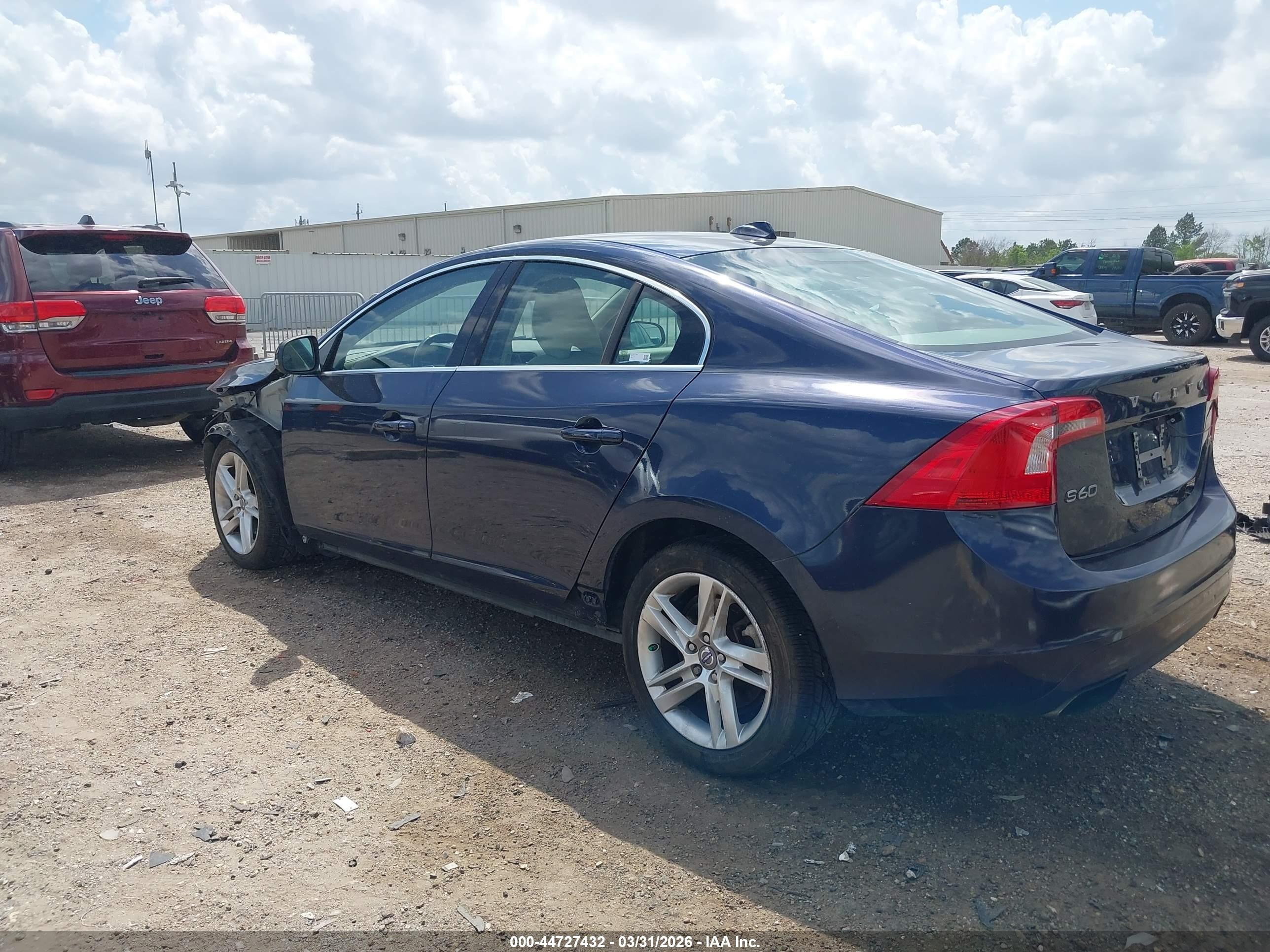 2014 Volvo S60 T5 Blue vin: YV1612FS9E1292710