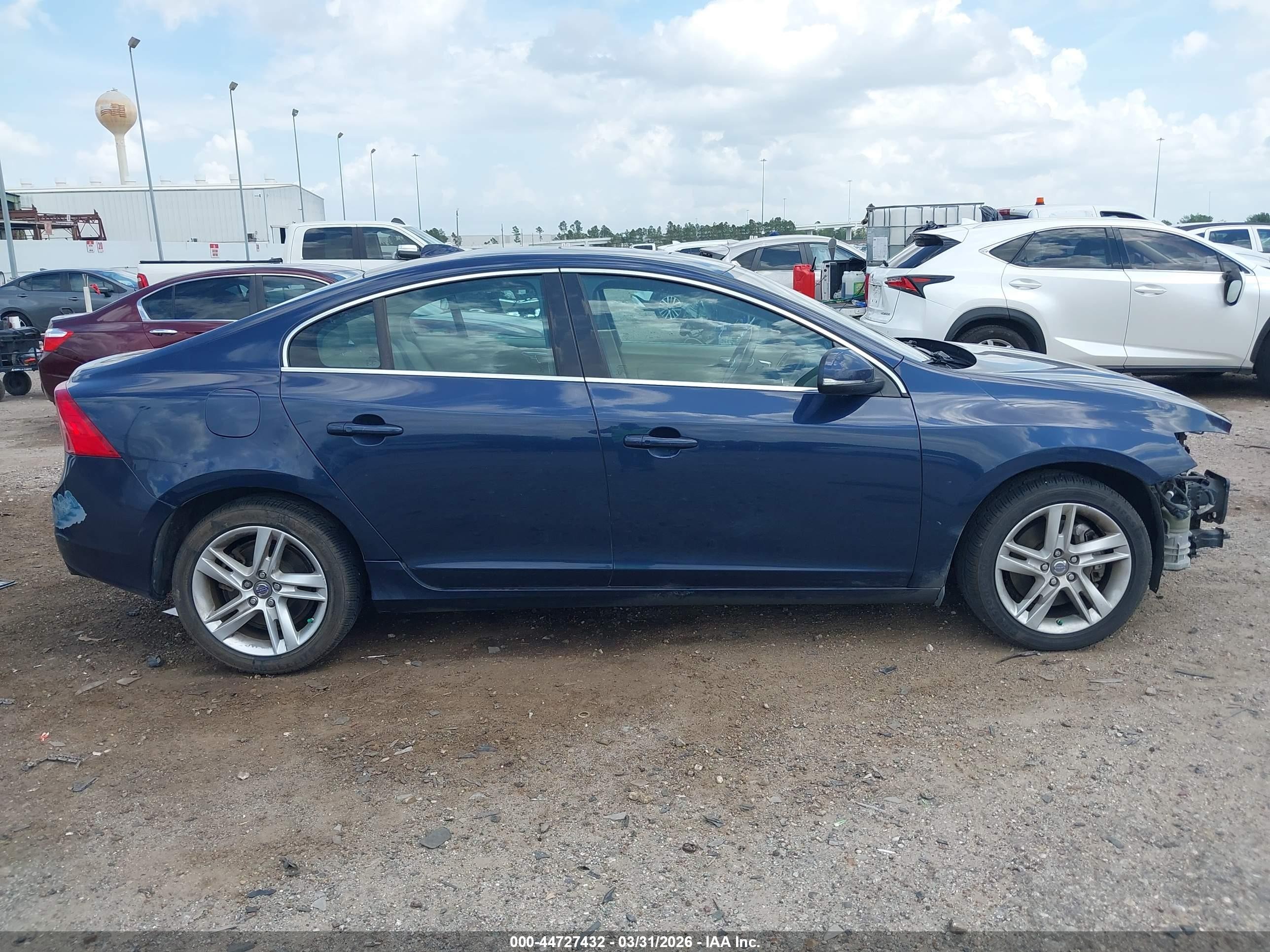 2014 Volvo S60 T5 Blue vin: YV1612FS9E1292710