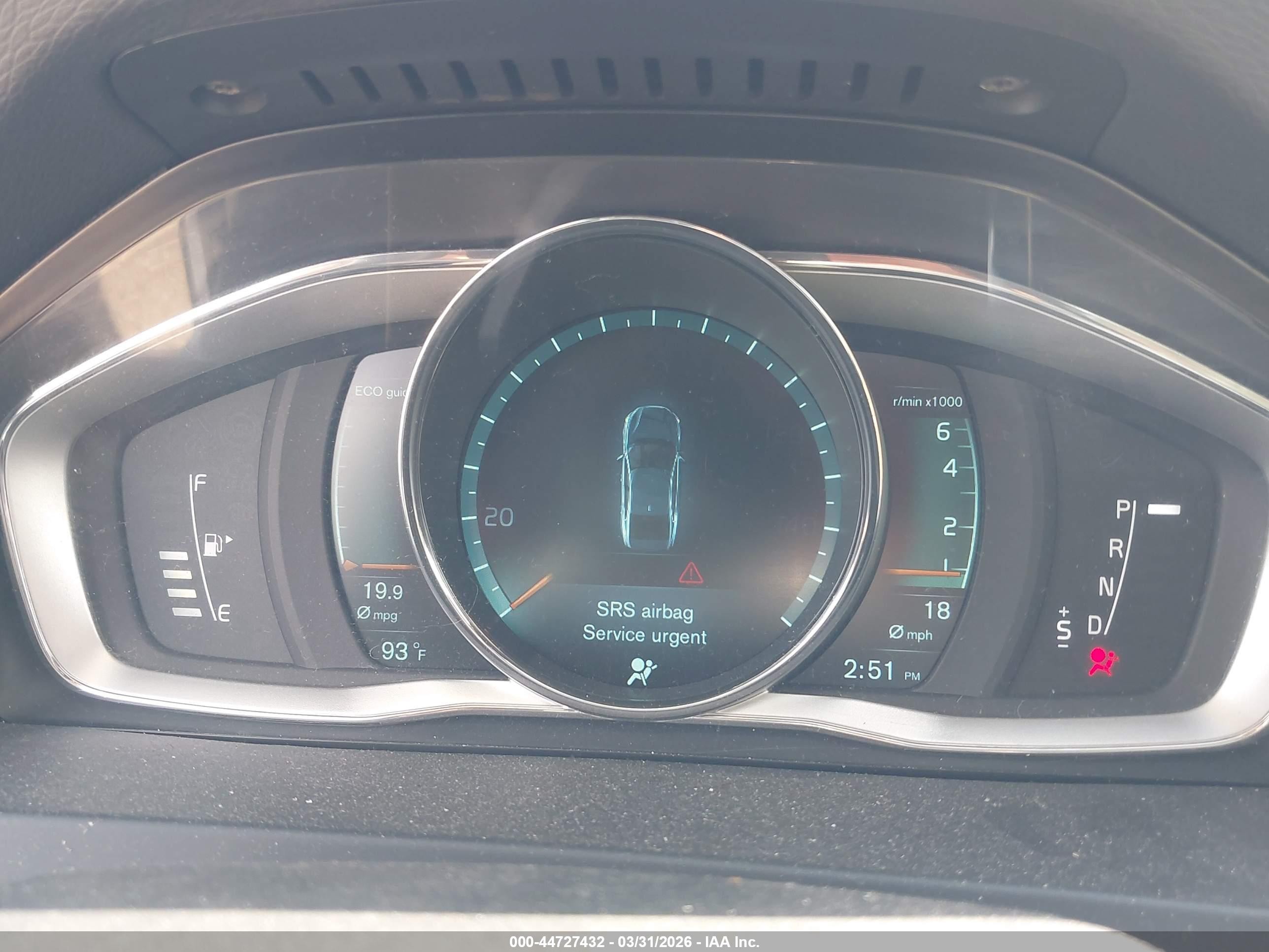 2014 Volvo S60 T5 Blue vin: YV1612FS9E1292710