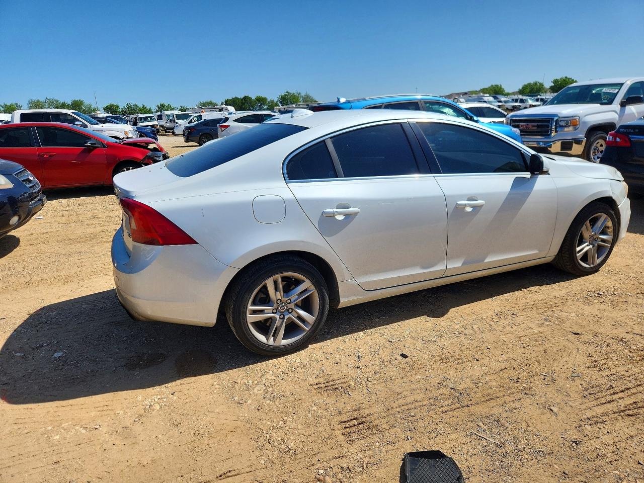 2014 Volvo S60 T5 White vin: YV1612FS9E2274007