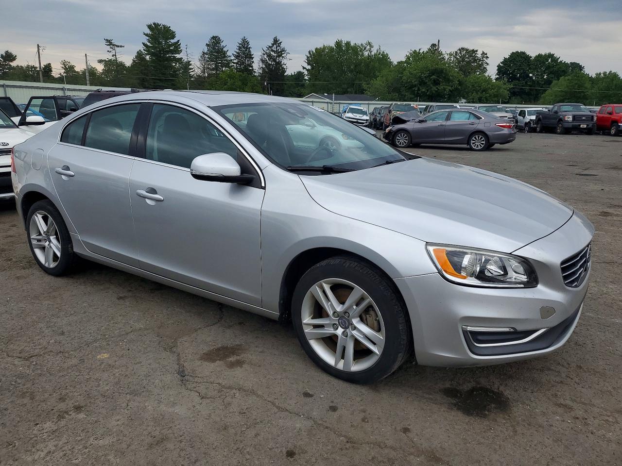 2014 Volvo S60 T5 Gray vin: YV1612FS9E2290949