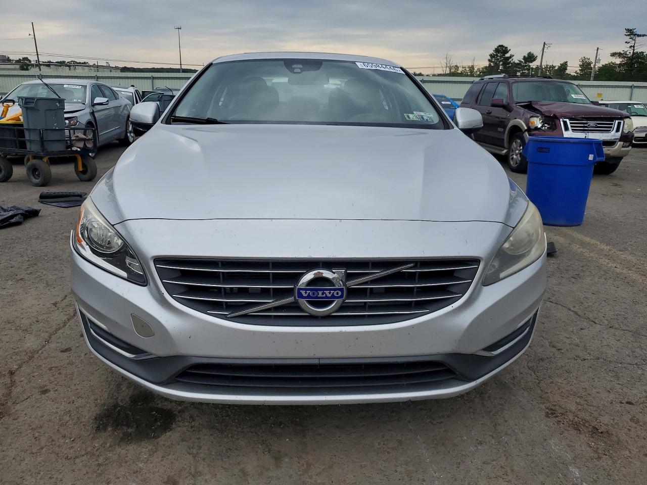 2014 Volvo S60 T5 Gray vin: YV1612FS9E2290949