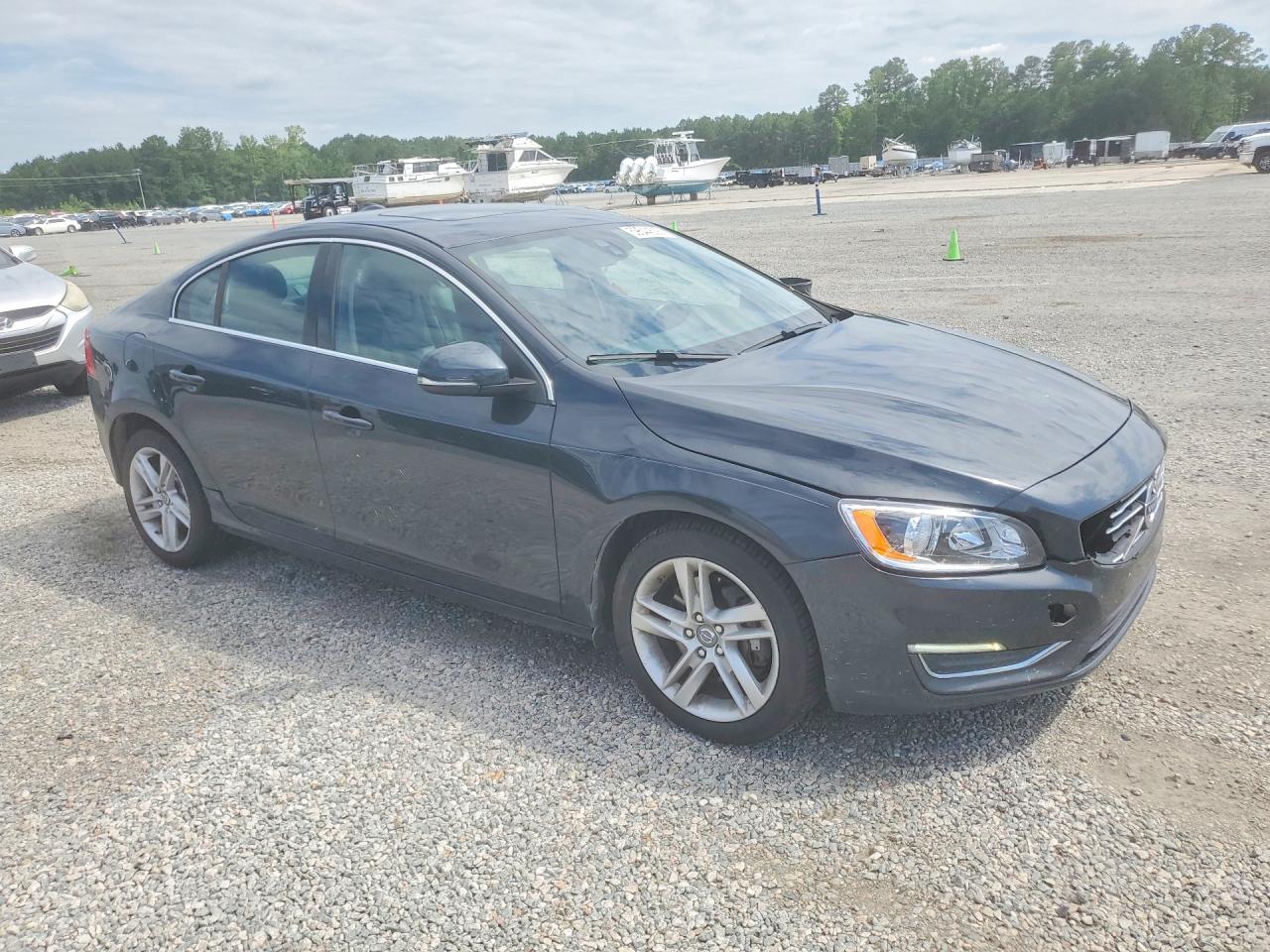 2014 Volvo S60 T5 Gray vin: YV1612FS9E2296069