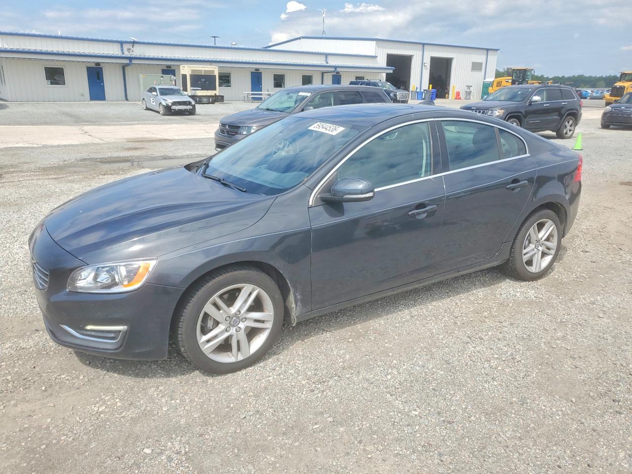 2014 Volvo S60 T5 Gray vin: YV1612FS9E2296069