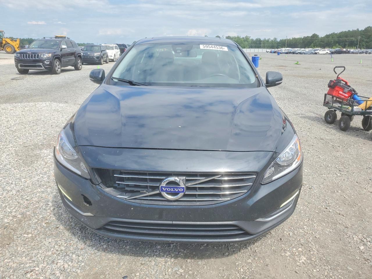 2014 Volvo S60 T5 Gray vin: YV1612FS9E2296069