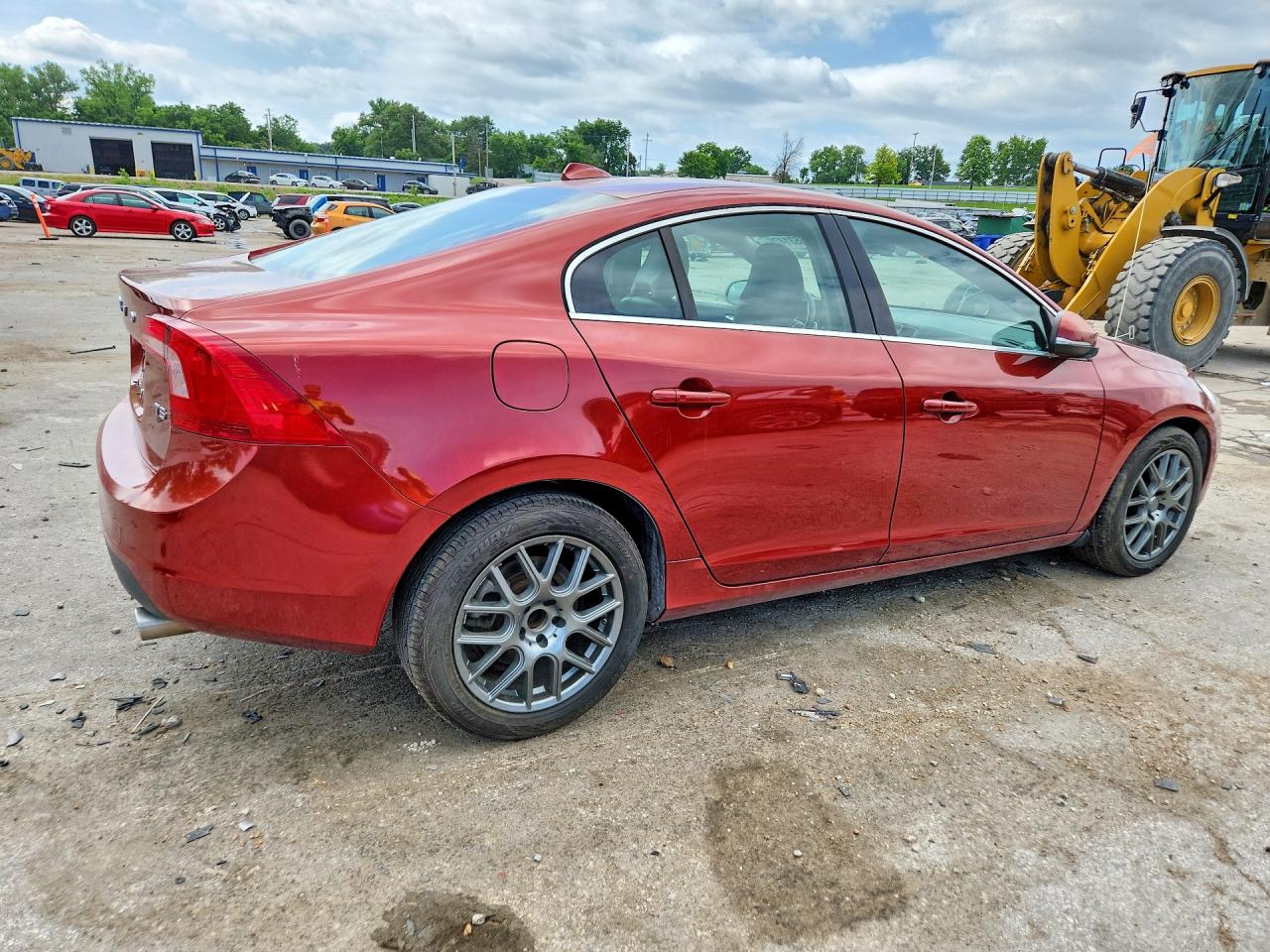 2013 Volvo S60 T5 Maroon vin: YV1612FSXD1212913