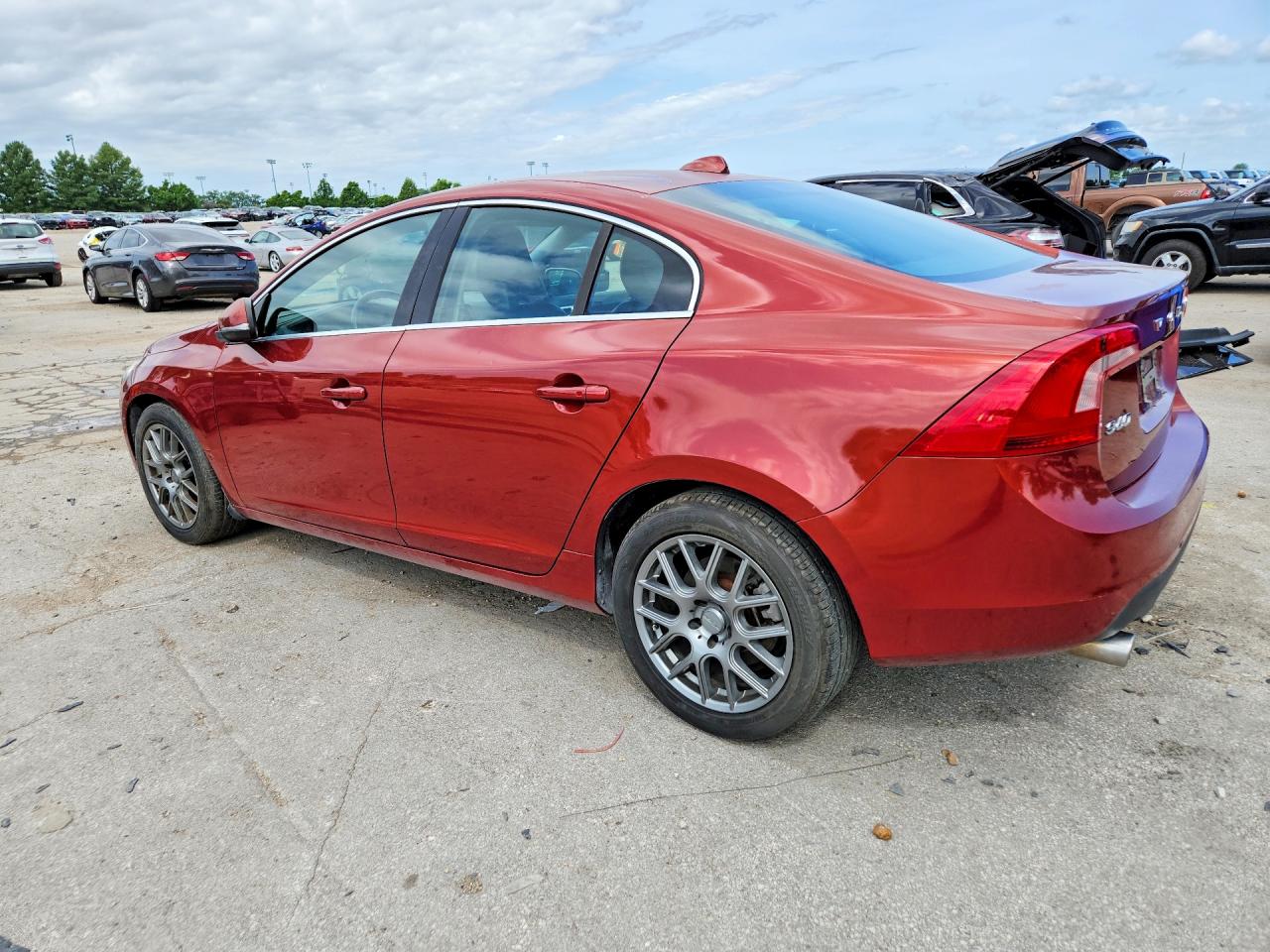 2013 Volvo S60 T5 Maroon vin: YV1612FSXD1212913