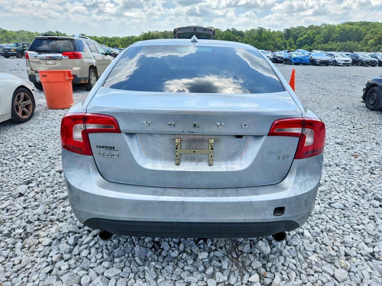 2013 Volvo S60 T5 Серебряный vin: YV1612FSXD1216427