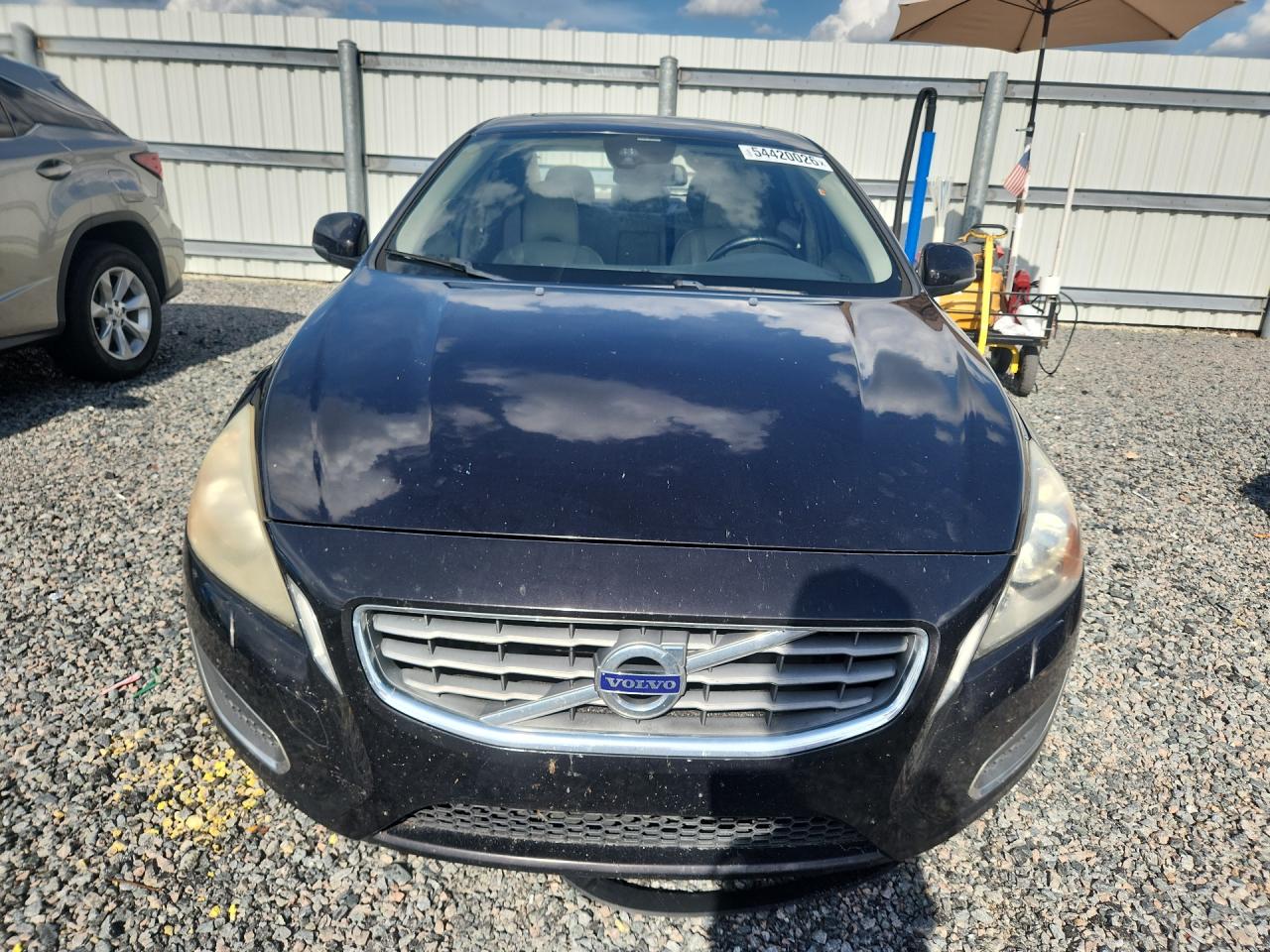 2013 Volvo S60 T5 Black vin: YV1612FSXD2183276
