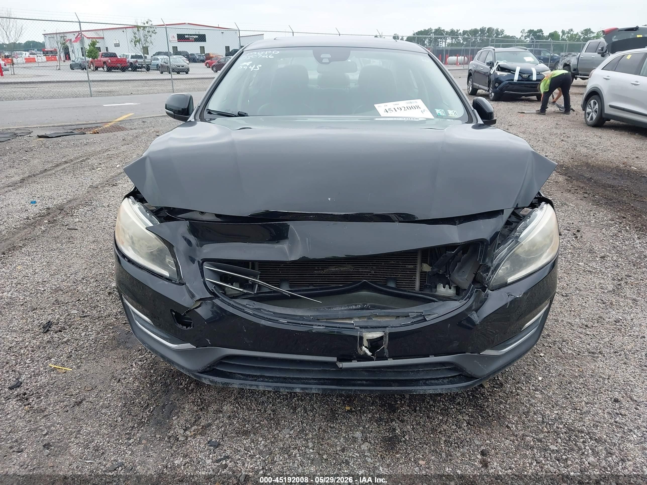 2014 Volvo S60 T5 Black vin: YV1612FSXE1270943