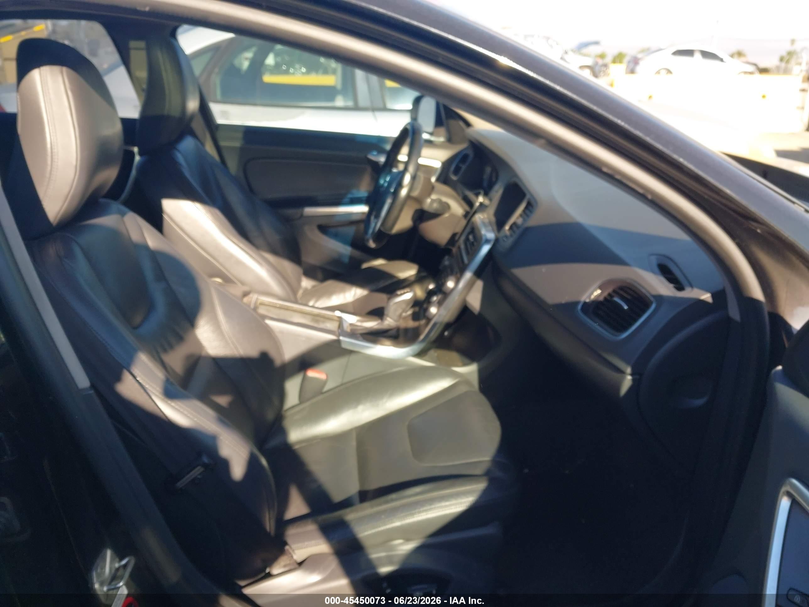 2014 Volvo S60 T5 Black vin: YV1612FSXE1292831