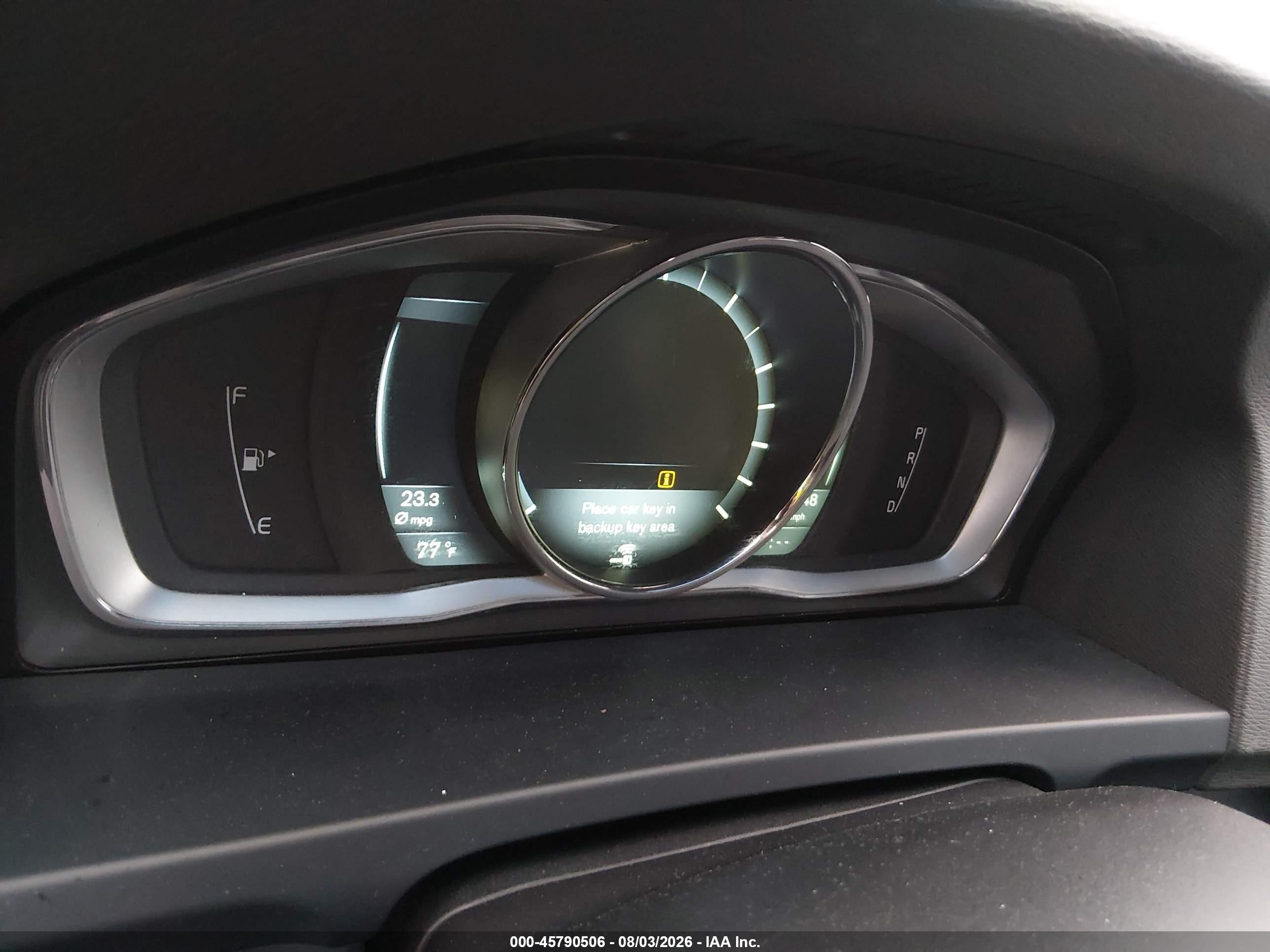 2015 Volvo V60 T5 Premier Gray vin: YV1612SB8F1186658