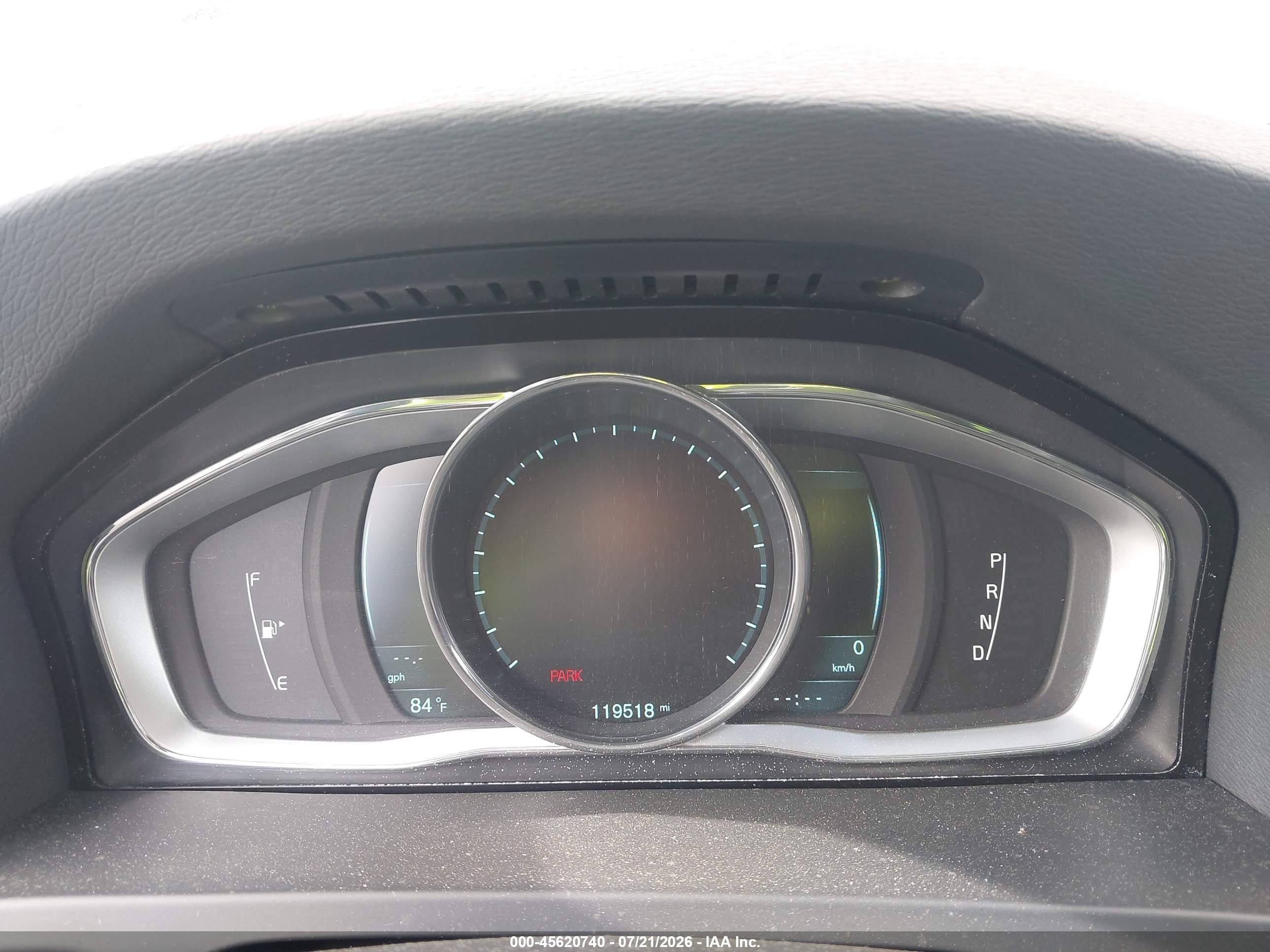 2015 Volvo V60 T5 Premier Black vin: YV1612SB9F1201376