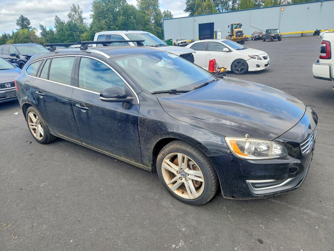 2015 Volvo V60 Premier Черный vin: YV1612SB9F1202009