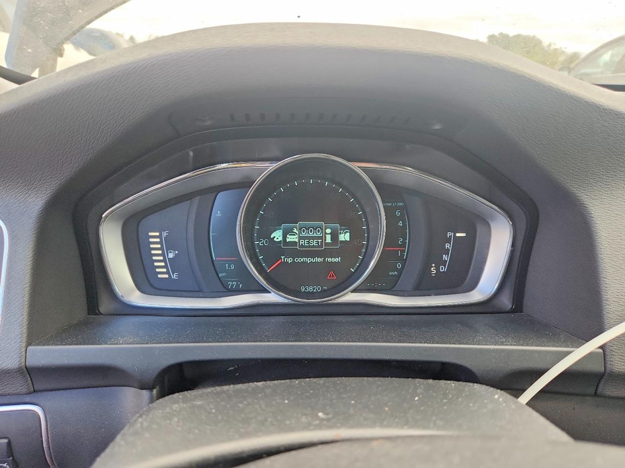 2015 Volvo V60 Premier Черный vin: YV1612SB9F1202009