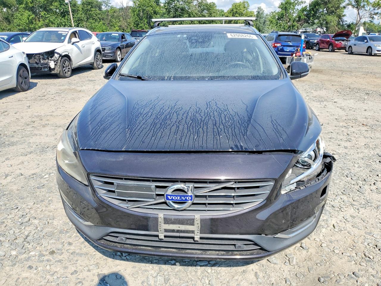 2015 Volvo V60 Premier+ Black vin: YV1612SC7F1213387