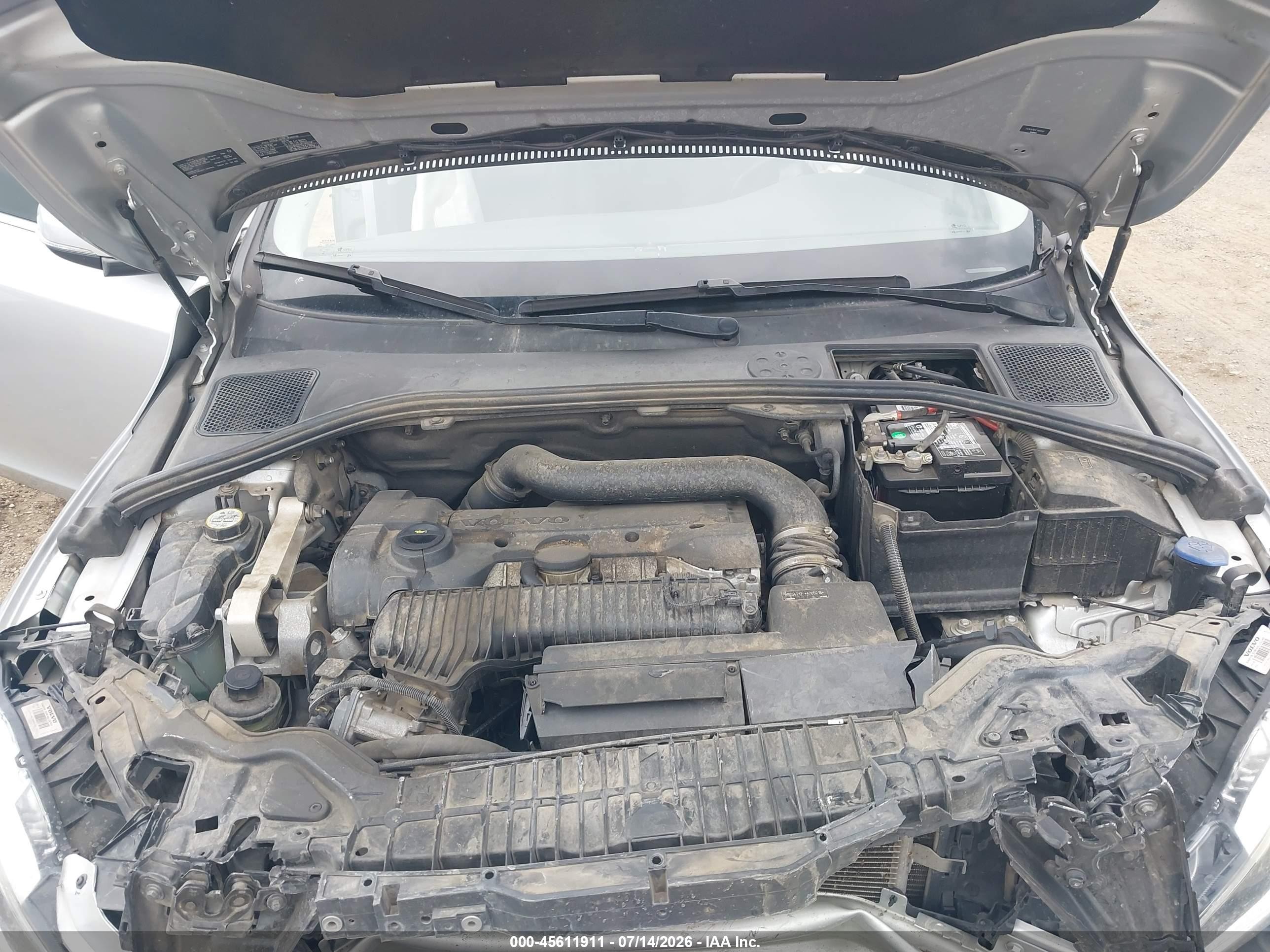 2015 Volvo S60 T5 Premier Silver vin: YV1612TB1F1307237