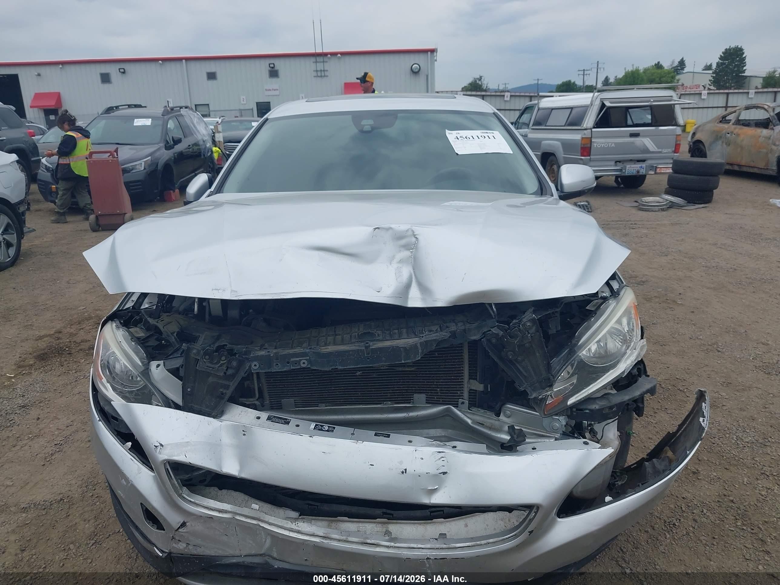 2015 Volvo S60 T5 Premier Silver vin: YV1612TB1F1307237