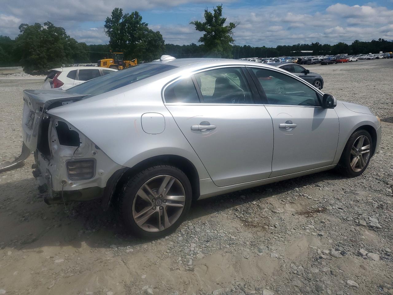 2015 Volvo S60 Premier Silver vin: YV1612TB4F2318372