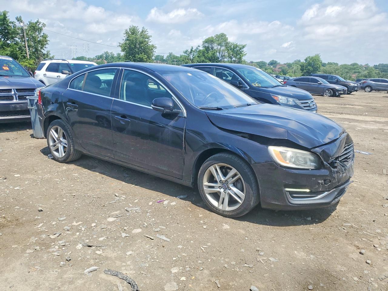 2015 Volvo S60 Premier Black vin: YV1612TB6F1307170