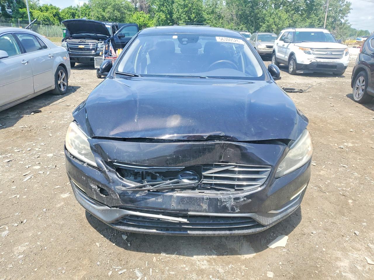 2015 Volvo S60 Premier Black vin: YV1612TB6F1307170
