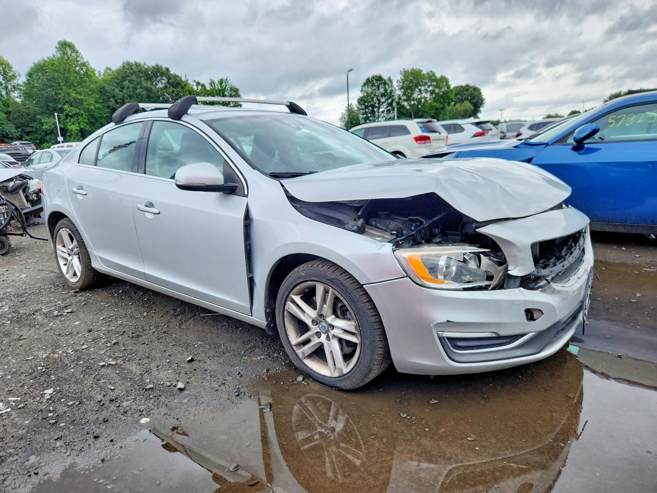 2015 Volvo S60 Premier Gray vin: YV1612TK0F1364741