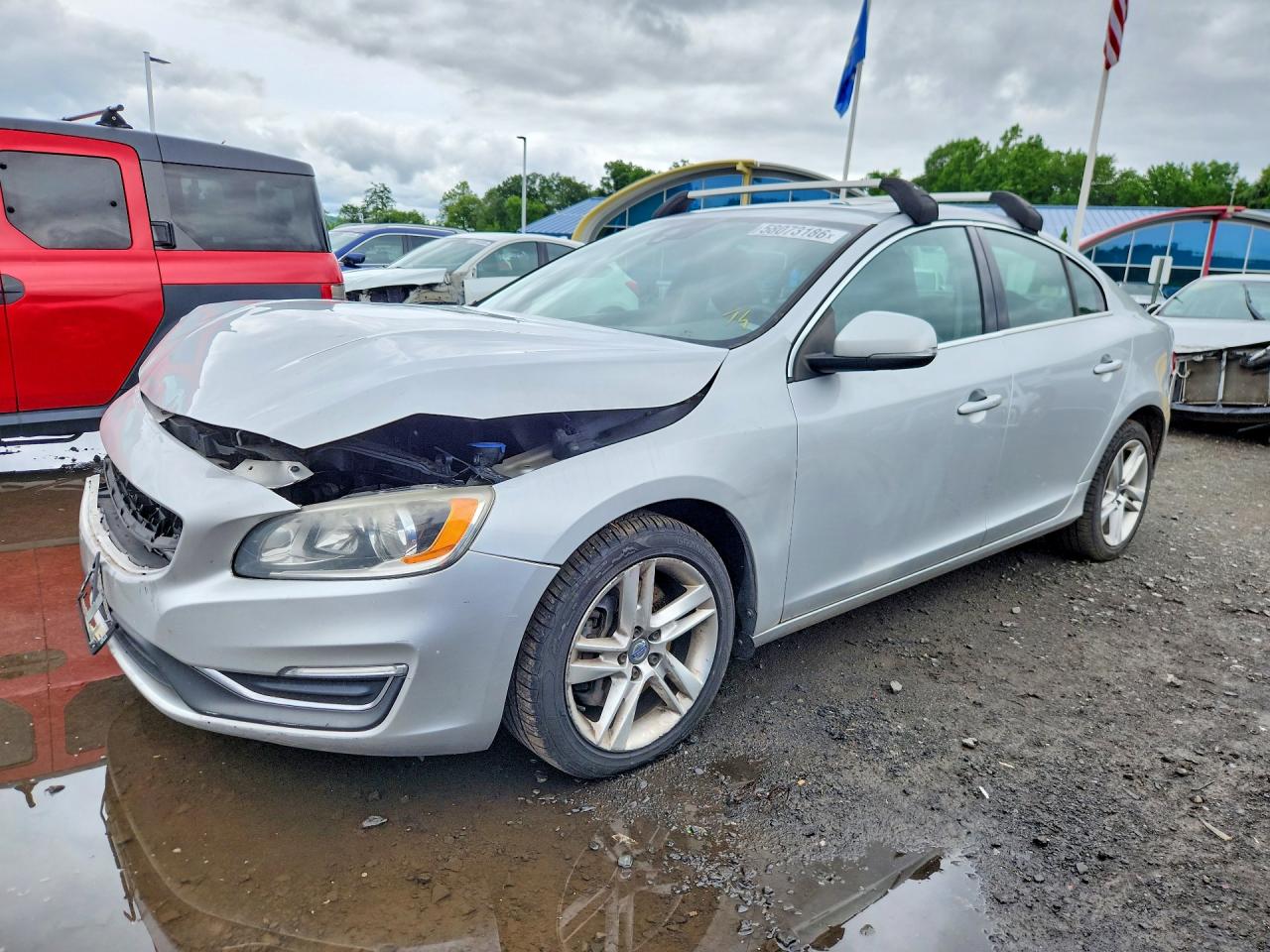 2015 Volvo S60 Premier Gray vin: YV1612TK0F1364741